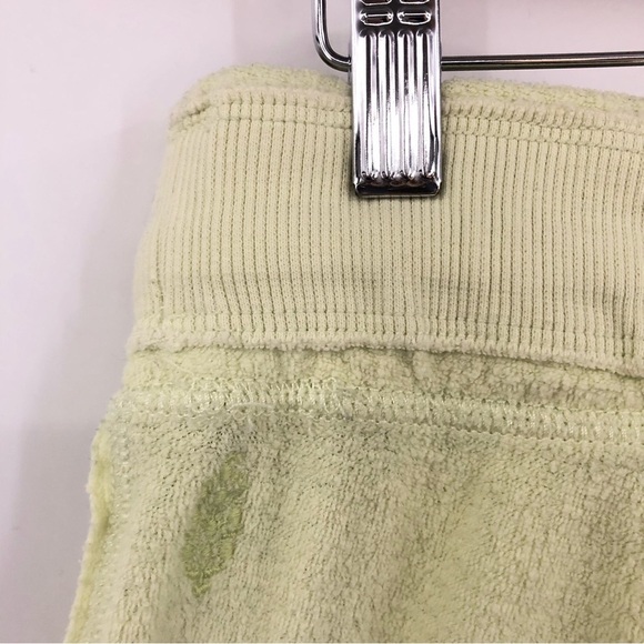 Free People M Terry Radiant Joggers Drawstring Lime 0383 terrycloth green yellow - Picture 12 of 12